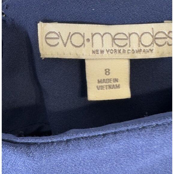 eva mendes Wide Leg Sailor Trousers Blue 8 Academia career 74-22 - Picture 14 of 16